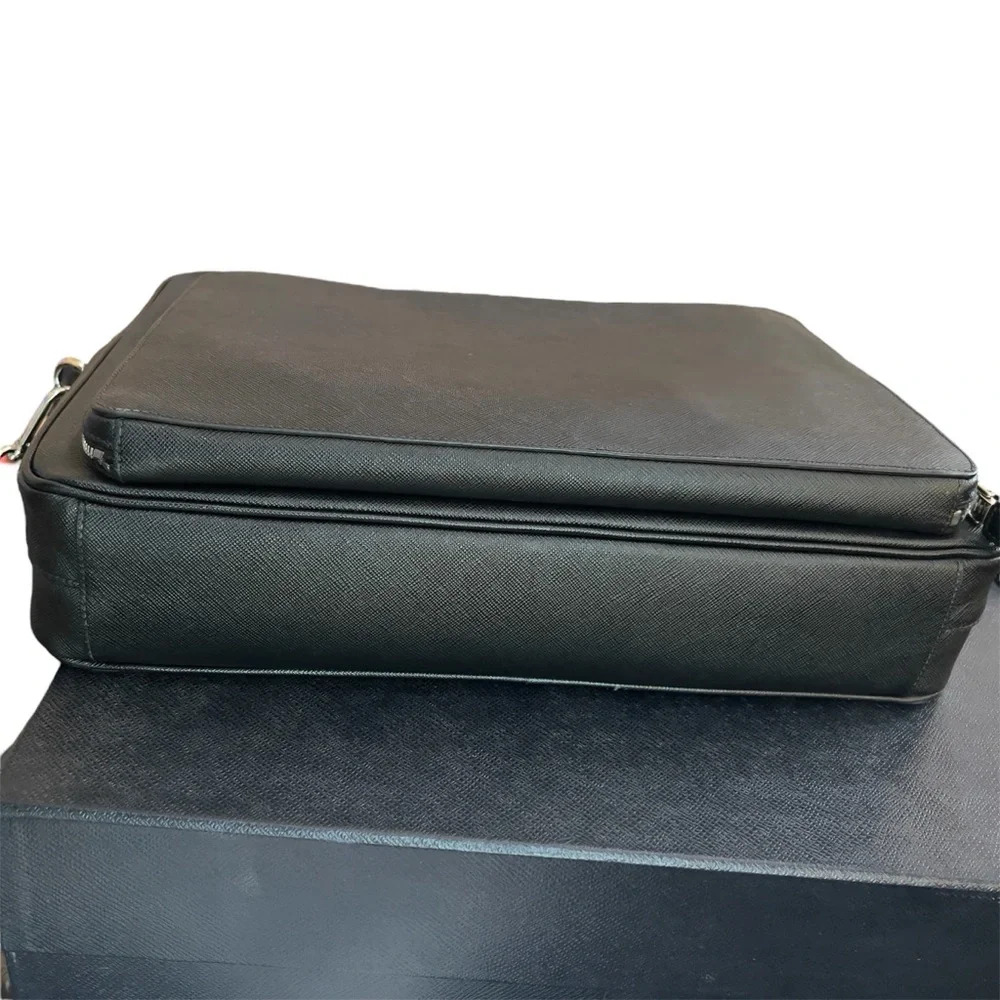 Prada Saffiano Leather Briefcase - Picture 13 of 16